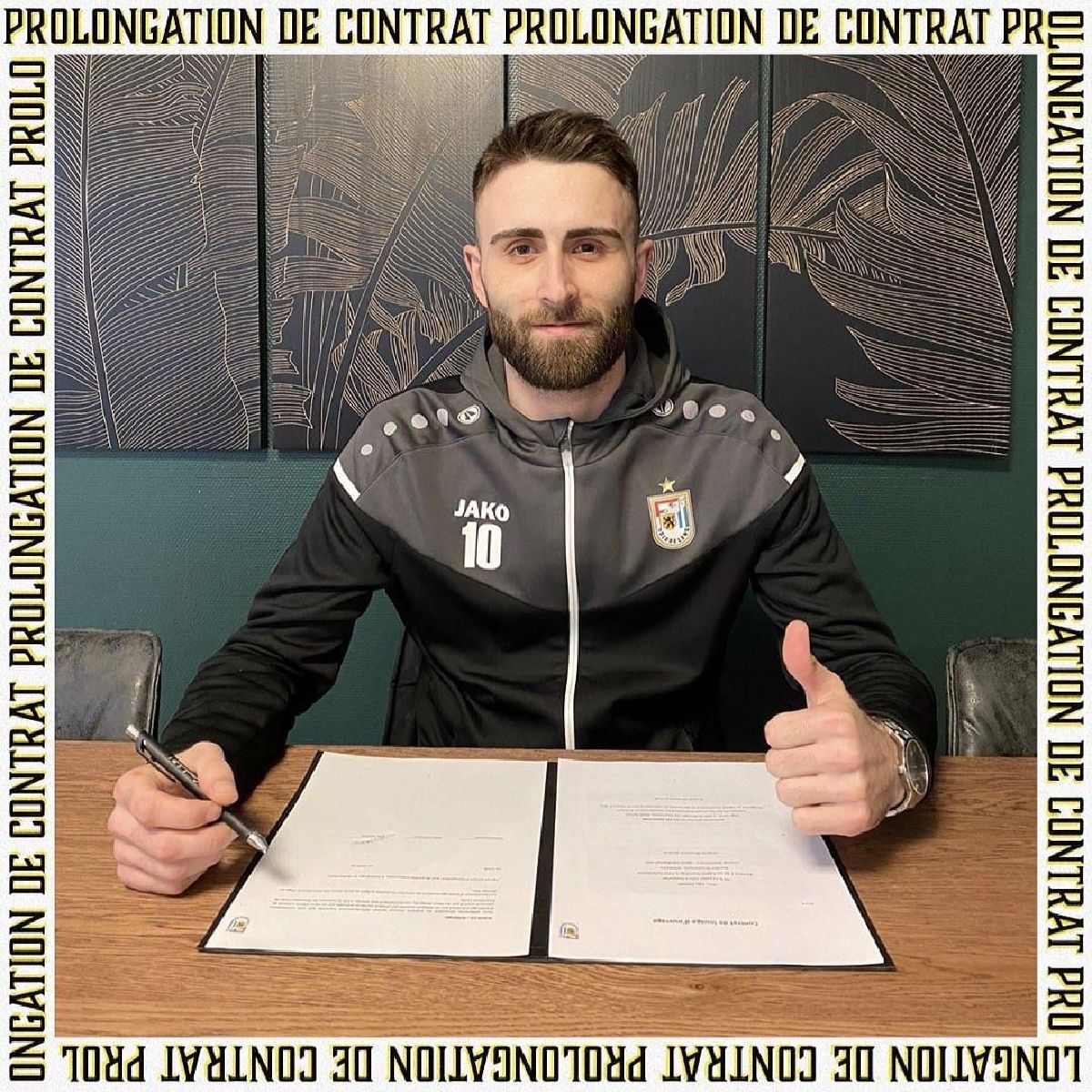 Prolongation de contrat Prolongation de contrat