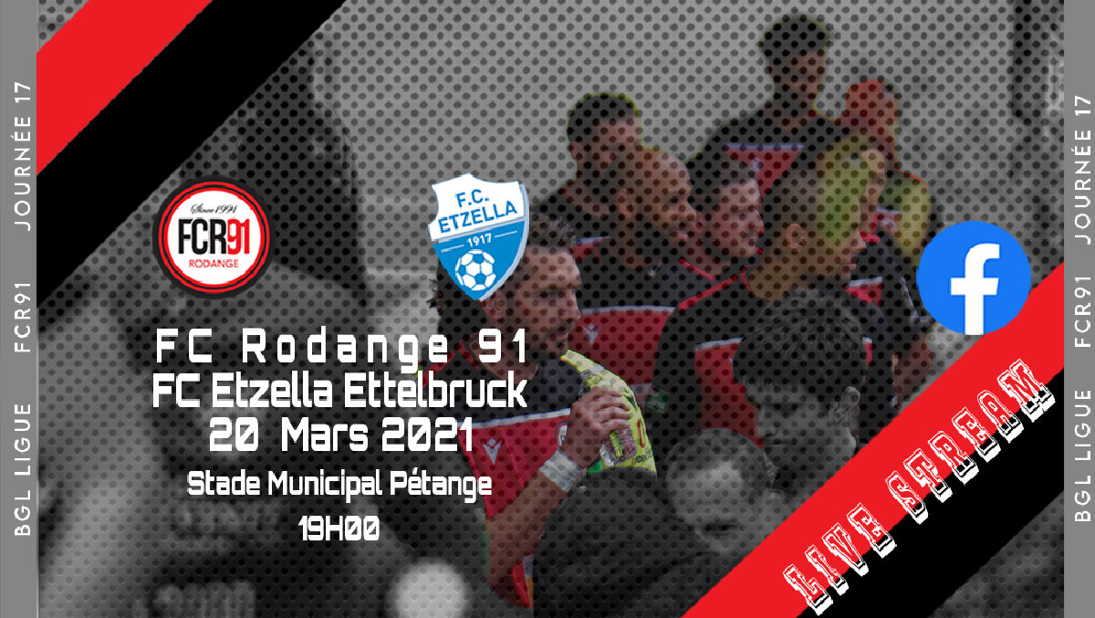 FC Rodange 91 - FC Etzella Ettelbruck FC Rodange 91 - FC Etzella Ettelbruck