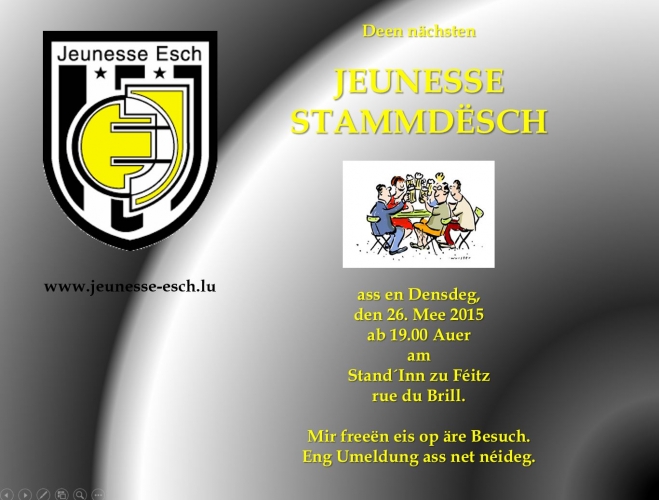 Jeunesse Stammdesch Jeunesse Stammdesch
