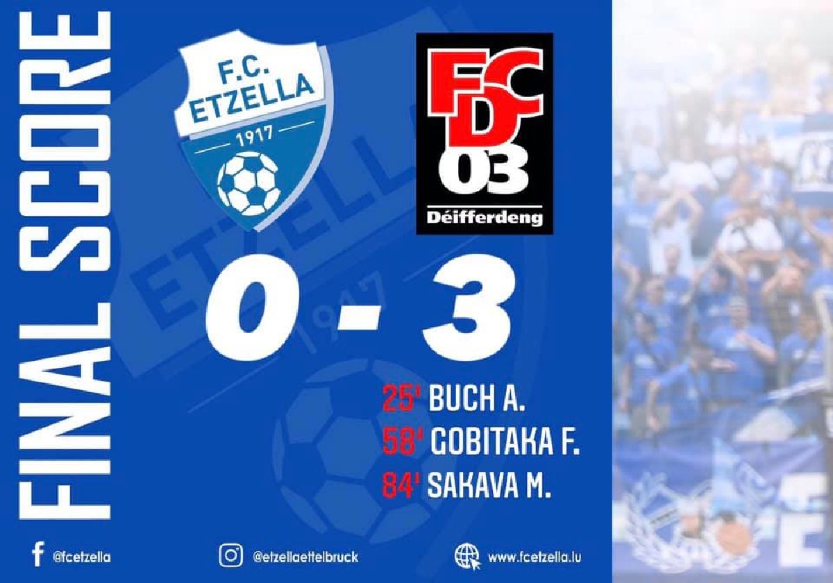 FC ETZELLA 0-3 FC DIFFERDANGE 03