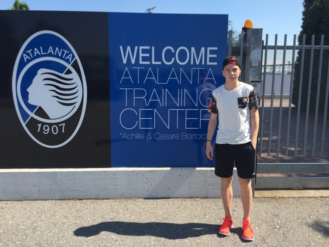 Kevin D'Anzico an Italien...