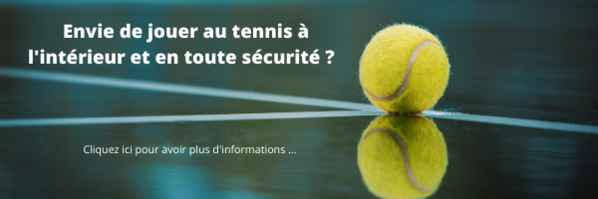 Jouer au tennis dans notre hall QT Jouer au tennis dans notre hall QT