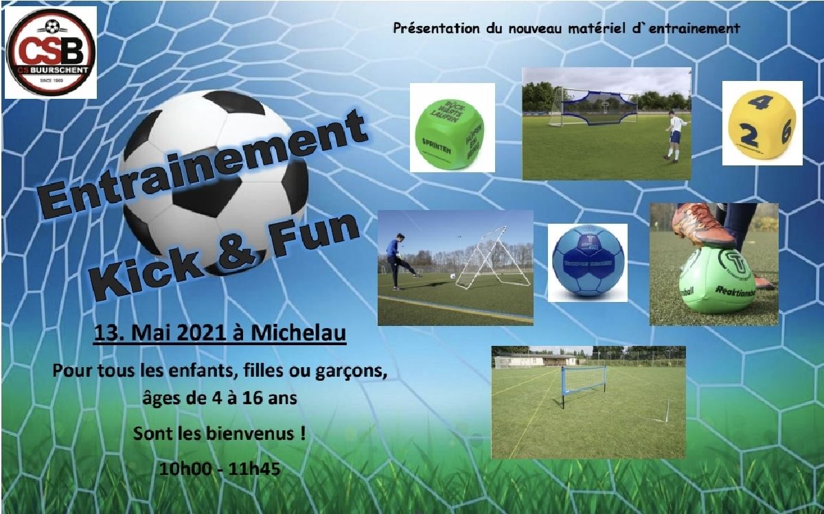 Entrainement Kick & Fun 13.Mai 2021