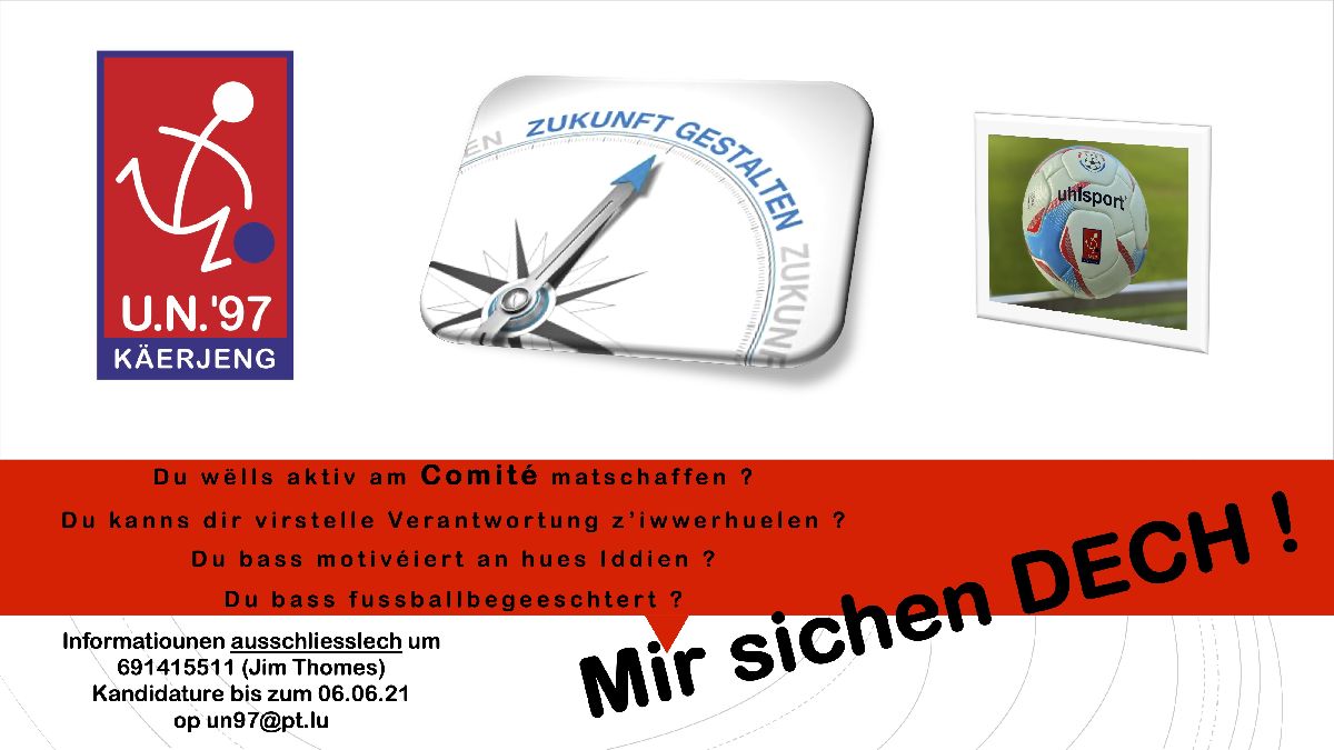 *** Comité UNK - Mir sichen DECH ***