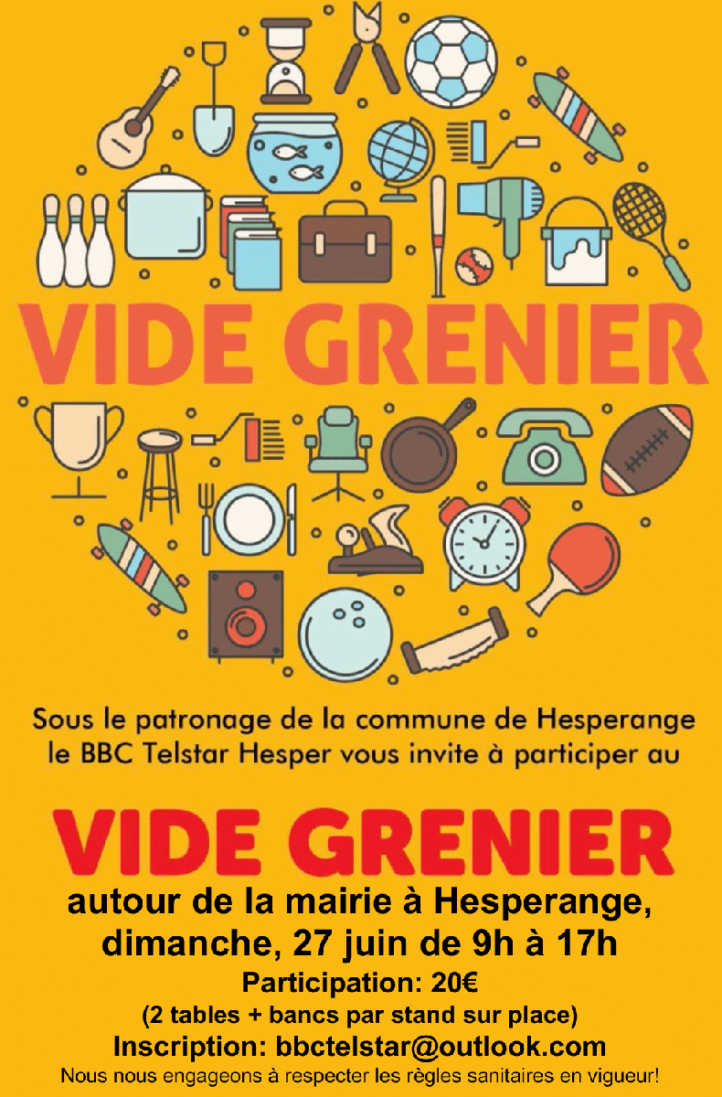 Neien Datum Vide Grenier Neien Datum Vide Grenier
