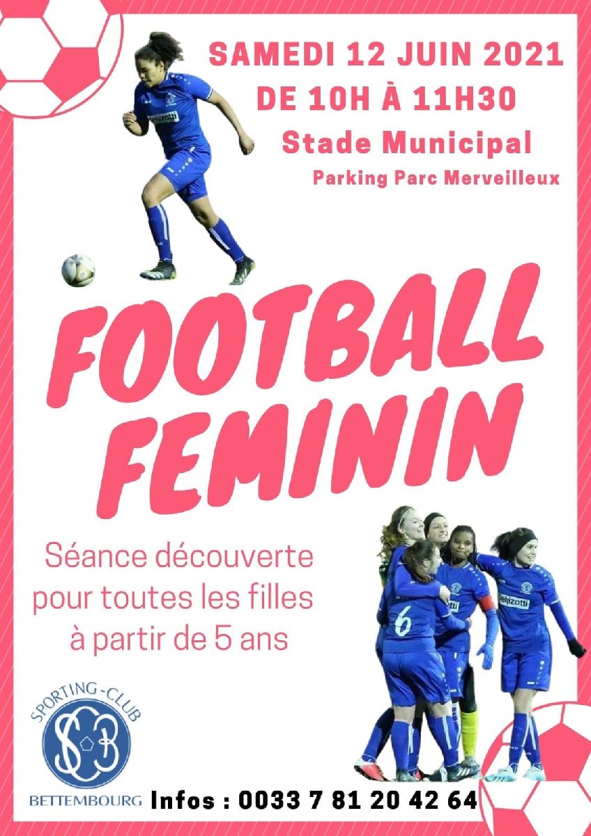 SC Bettembourg Journée Découverte Football Féminin SC Bettembourg Journée Découverte Football Féminin