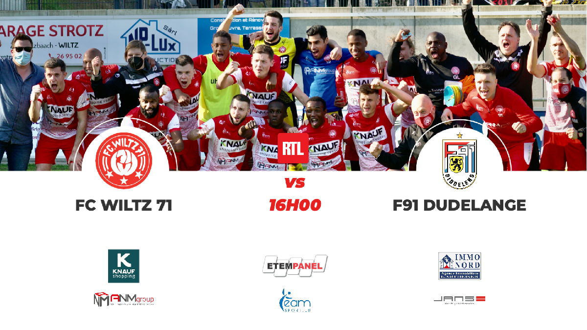 FC WILTZ 71 VS F91 DUDELANGE : Am Pëtz FC WILTZ 71 VS F91 DUDELANGE : Am Pëtz