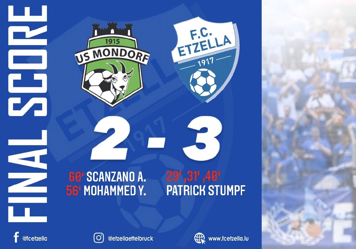 US MONDORF 2-3 FC ETZELLA