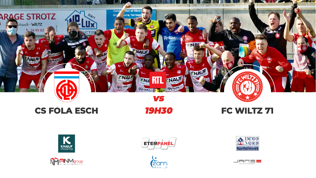 CS FOLA ESCH VS FC WILTZ 71 CS FOLA ESCH VS FC WILTZ 71