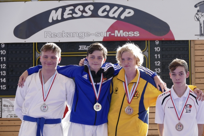 Aacht Medailen fir Walfer – Mess Cup 2015