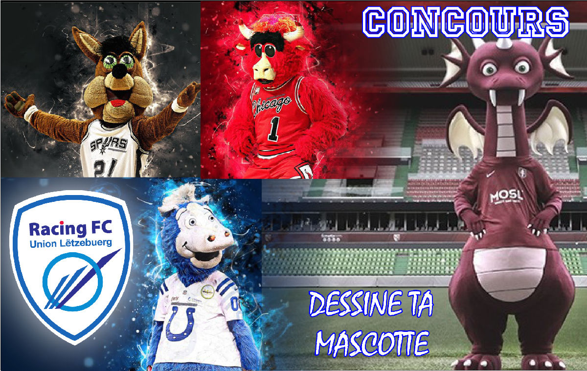 Concours : Créez la future mascotte du Racing ! Concours : Créez la future mascotte du Racing !