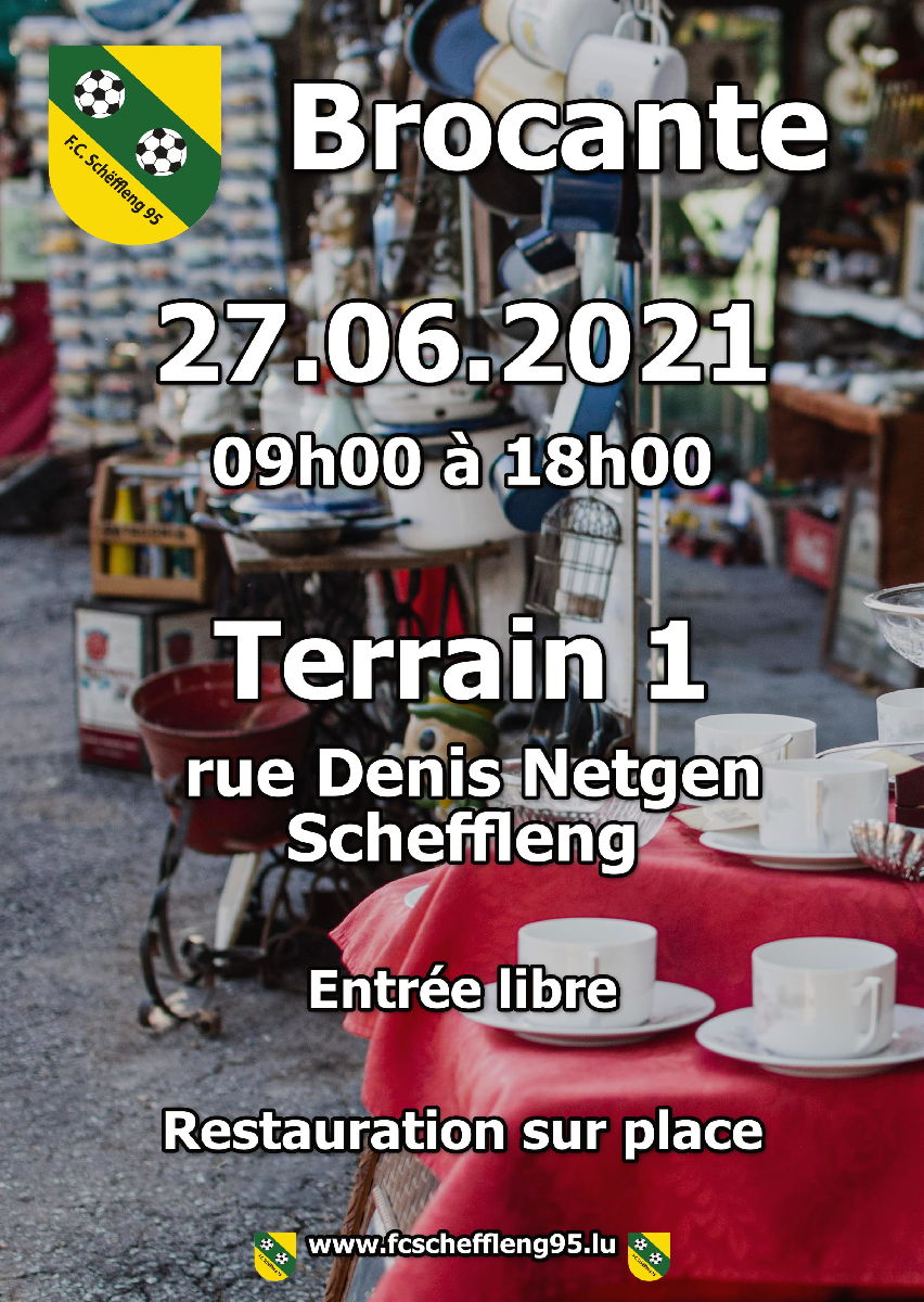 Brocante 27 juin 2021