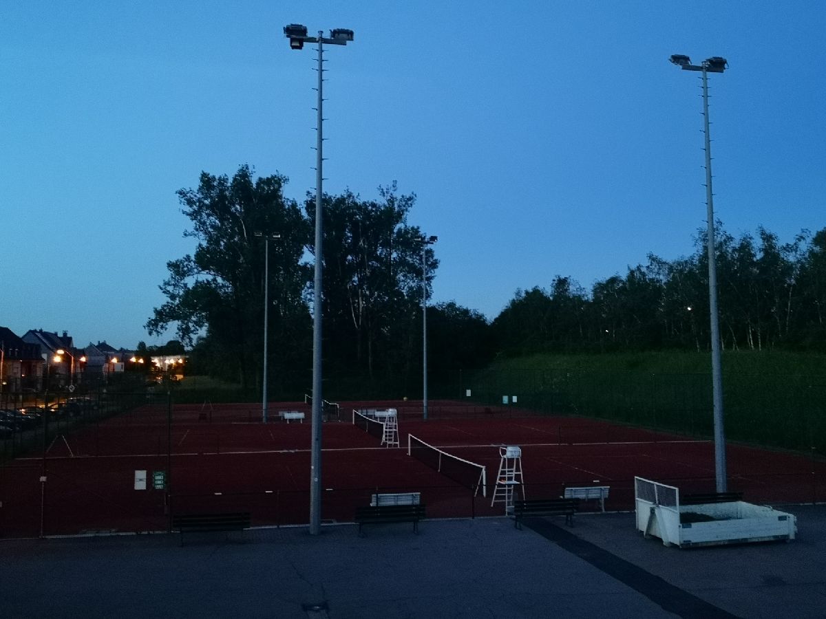 Tennis by night