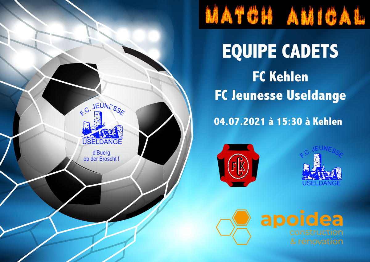 CADETS-Frendschaftsmatch géint FC Kehlen