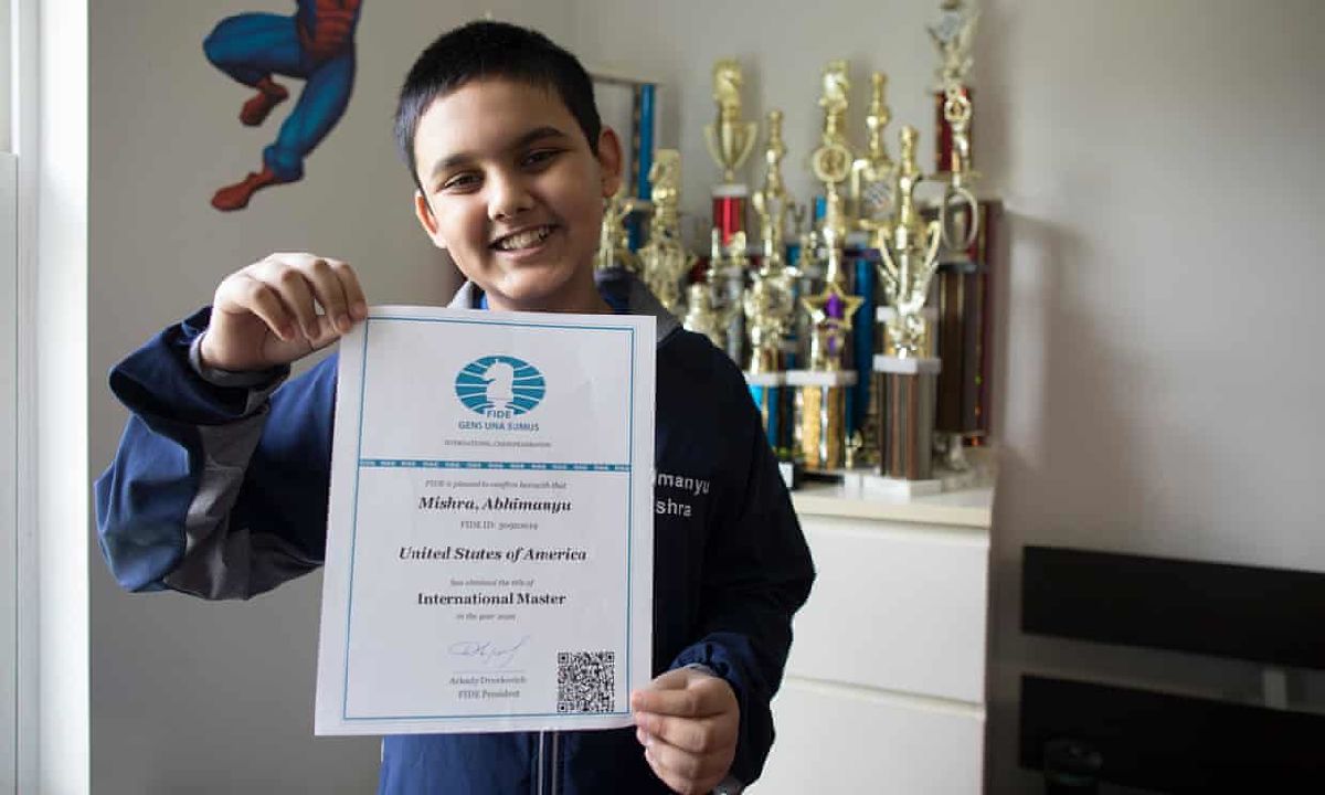 12-year-old Abhimanyu Mishra breaks youngest grandmaster record