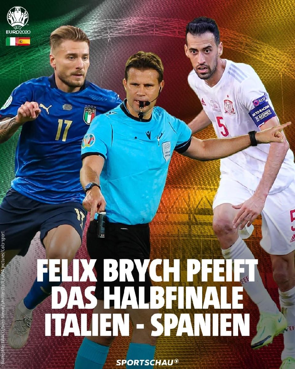 Italien-Spuenien 1/2 Final e Dënschdeg an der Buvette