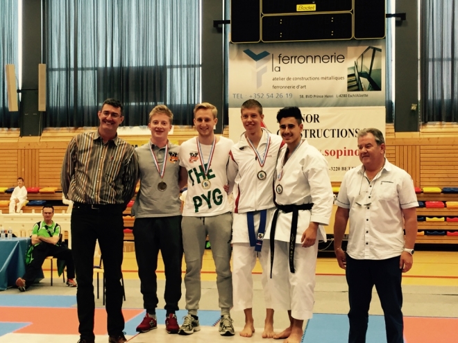 6 Medailen fir Walfer  - Coupe Prince Louis 2015