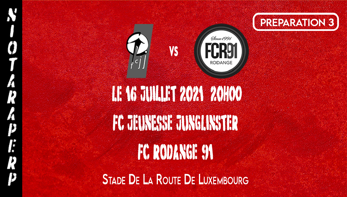 Match de préparation N°3