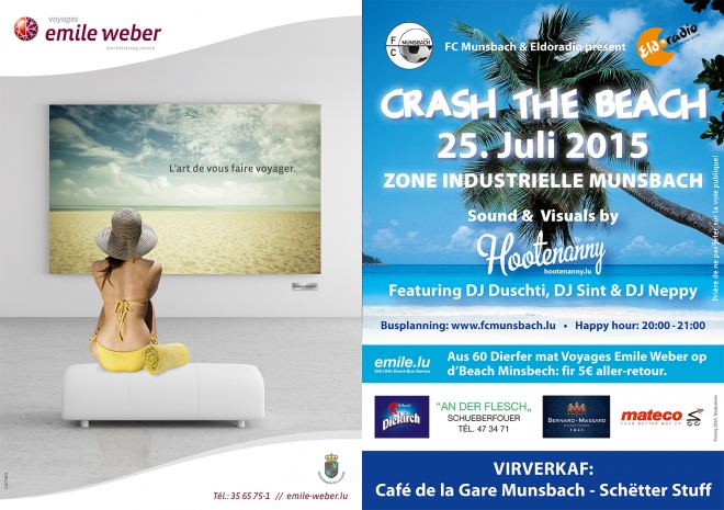 CRASH THE BEACH - 25 Juli