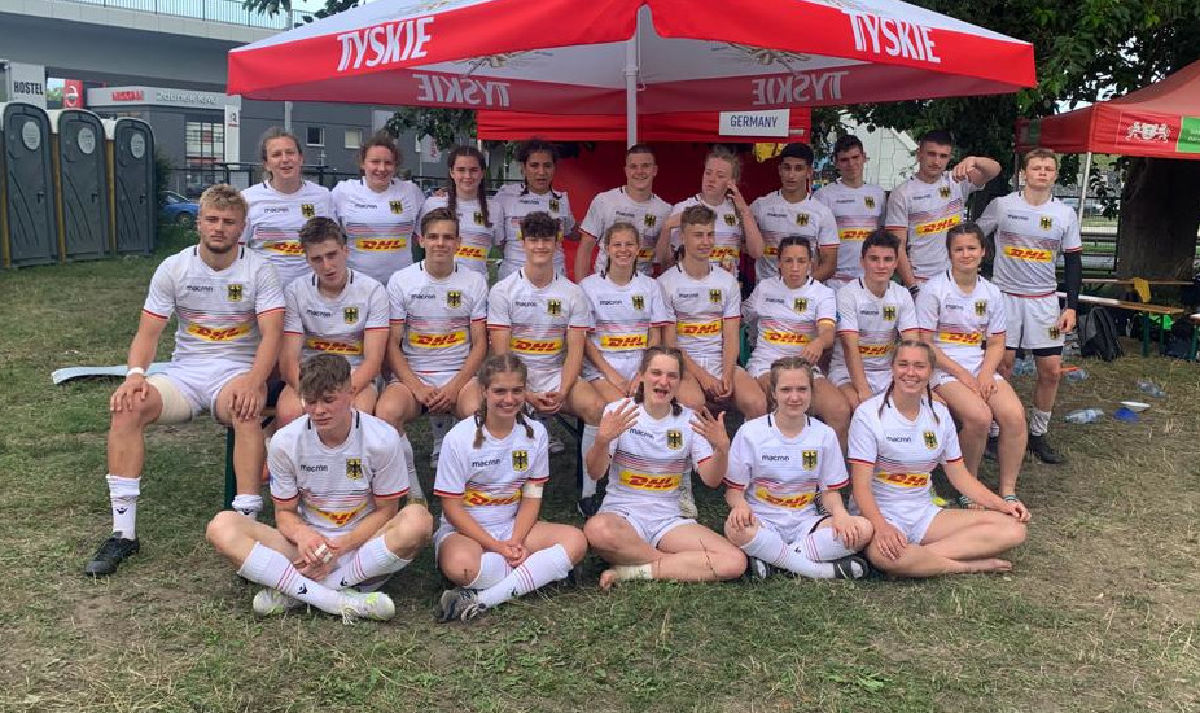 U18-7er-EM: DRV-Juniorinnen Trophy-Zweite / Junioren Sechste in Championship U18-7er-EM: DRV-Juniorinnen Trophy-Zweite / Junioren Sechste in Championship