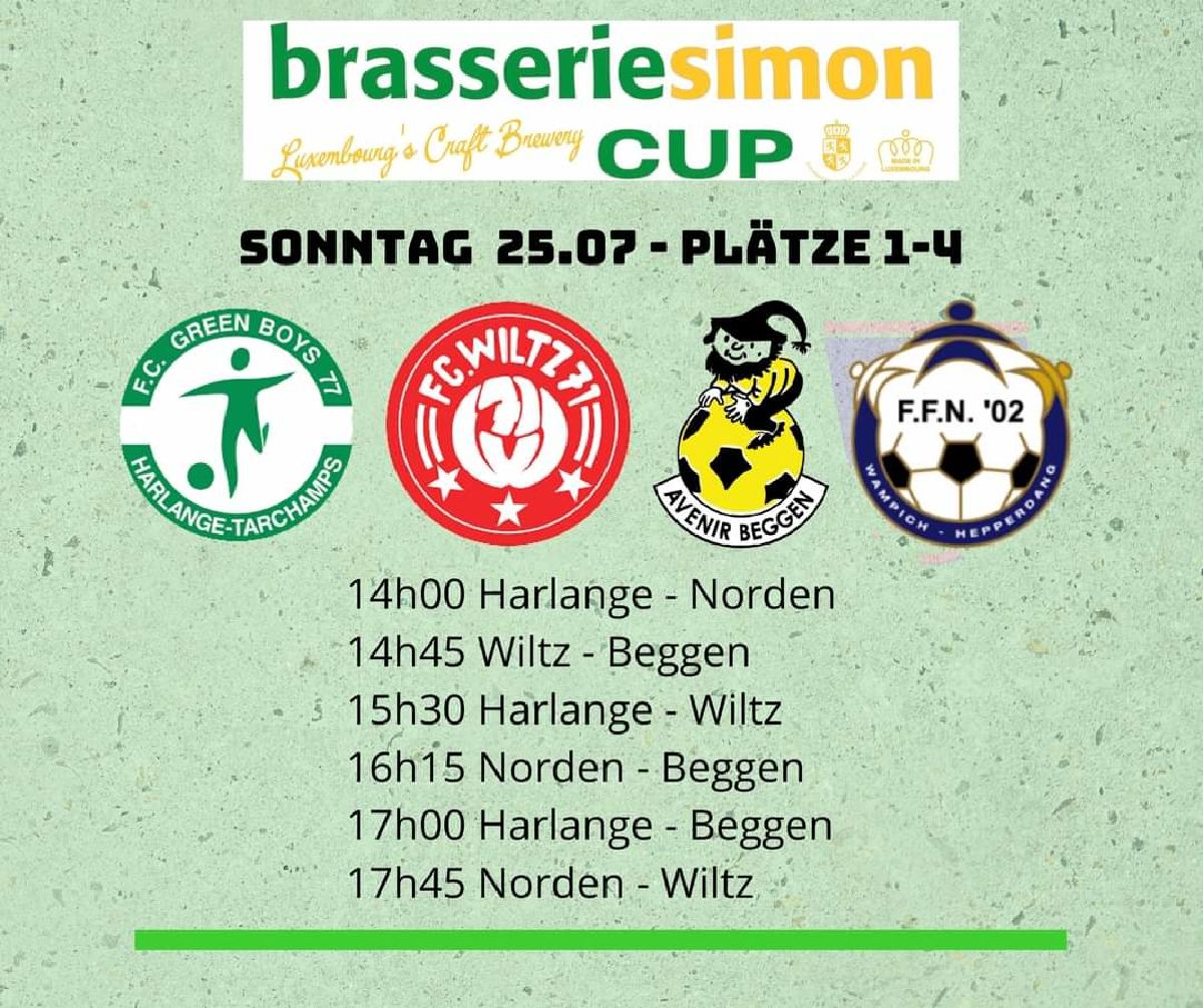 Brasserie Simon Cup zu Woltz