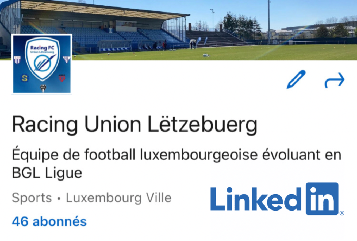 Social Media : Le Racing FC s'invite sur LinkedIn Social Media : Le Racing FC s'invite sur LinkedIn