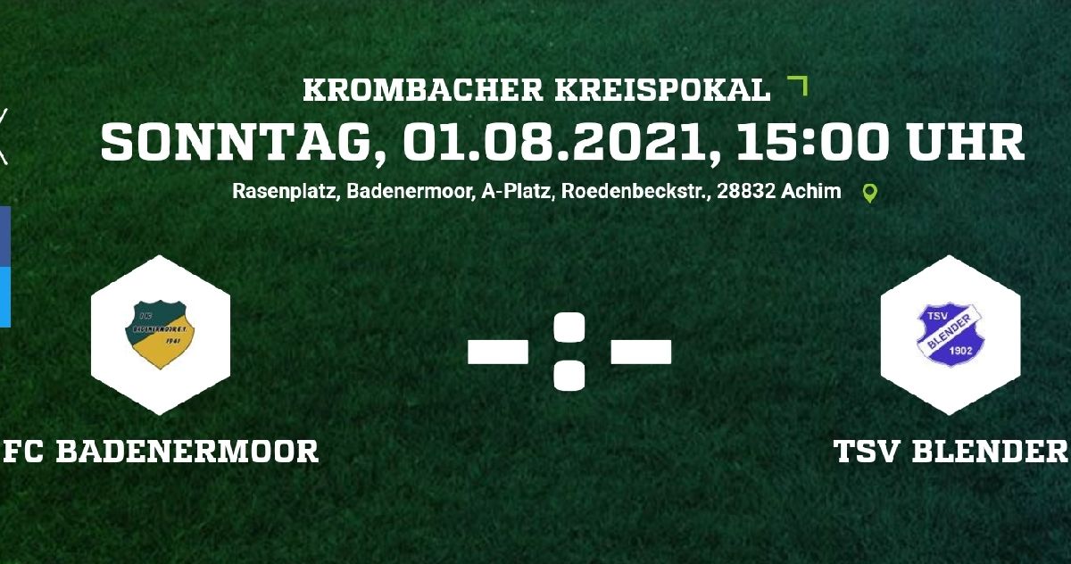 Saisonauftakt im Kreispokal