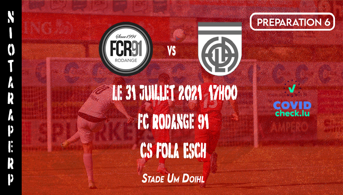 Match de préparation n°6 Match de préparation n°6