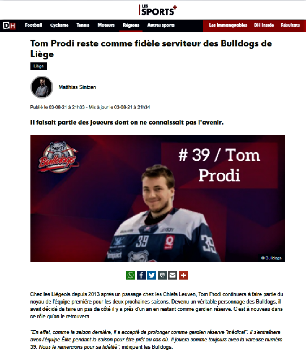 La DH web du 03 août 2021 La DH web du 03 août 2021