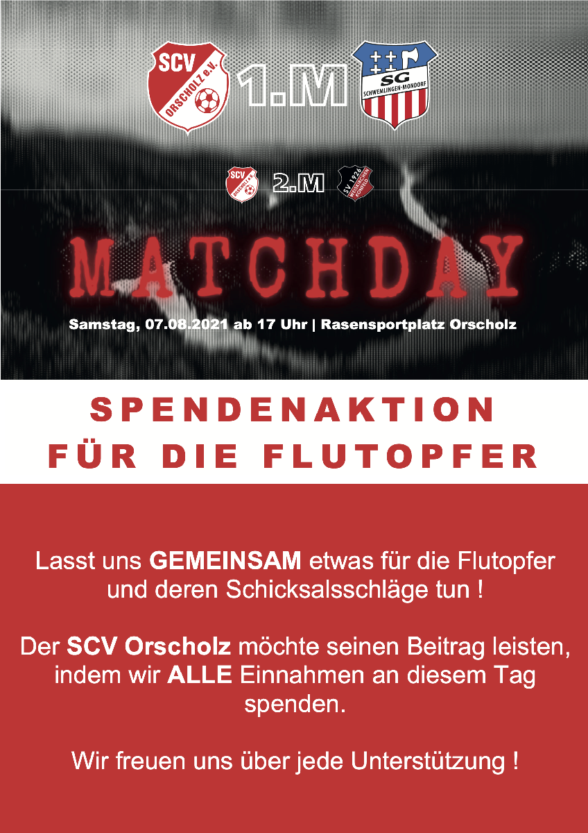 Spendenaktion für die Flutopfer