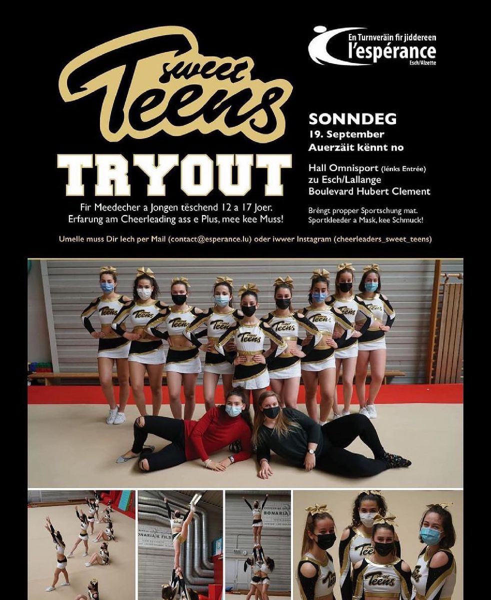Sweet Teens Tryout 2021