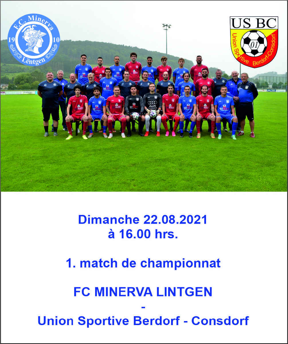 1. match de championnat
