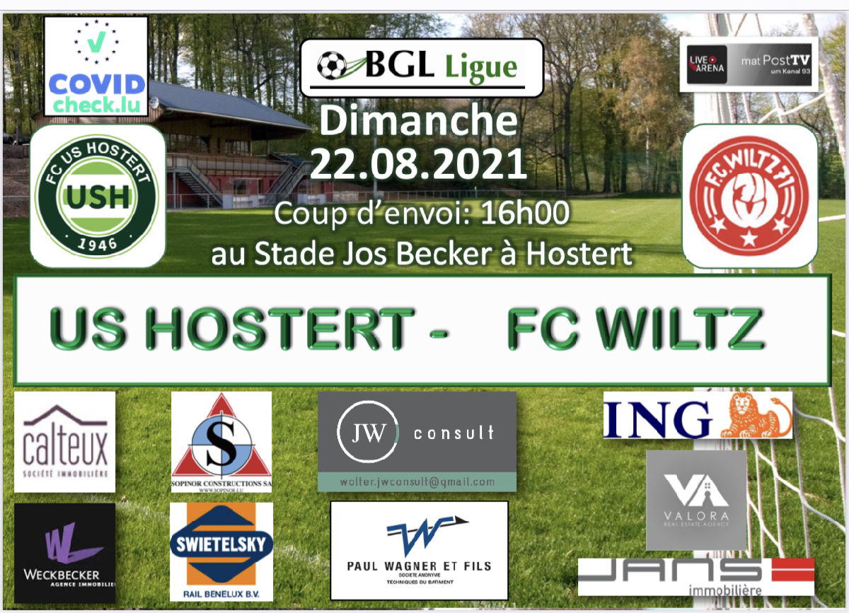 TOPMATCH ! De Leader USH empfängt e Sonndeg den FC WOLZ 