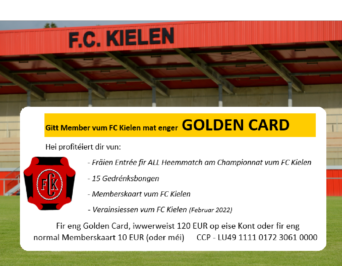 Golden Card: 2021/2022 Golden Card: 2021/2022