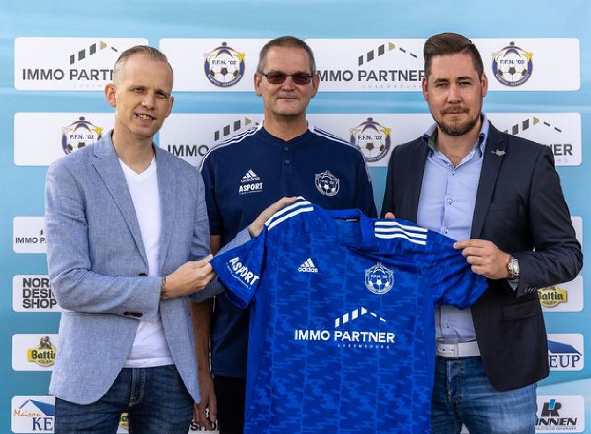 Nei Trikoen fir eis 1 Ekip - Partenariat Asport