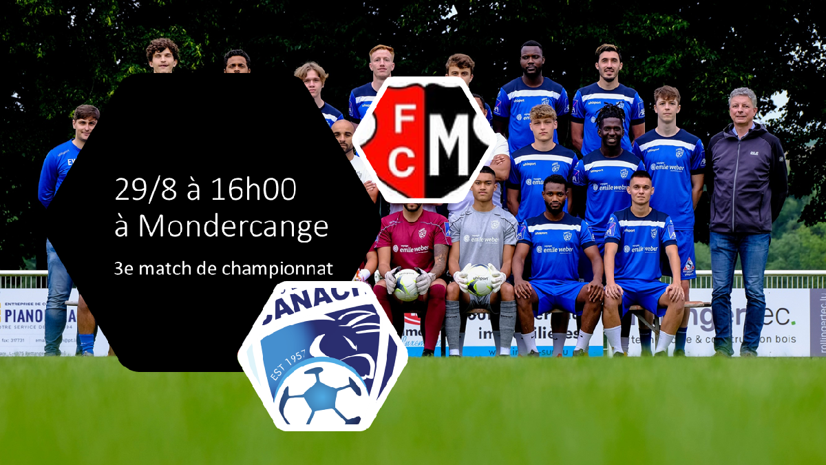 Mondercange attend Canach