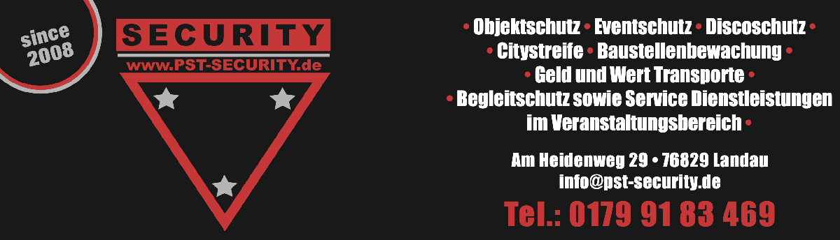 PST-Security ist neuer Werbepartner PST-Security ist neuer Werbepartner