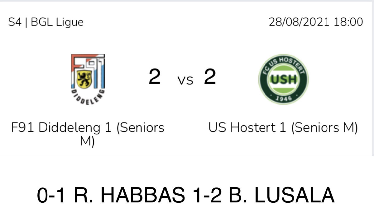 USH hëllt e Punkt beim Leader F91 Diddeleng !