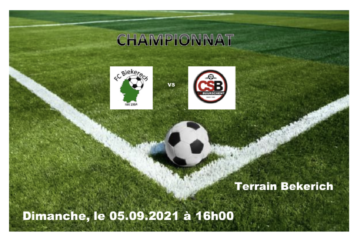 2.Match Chapionnat Saison 21/22