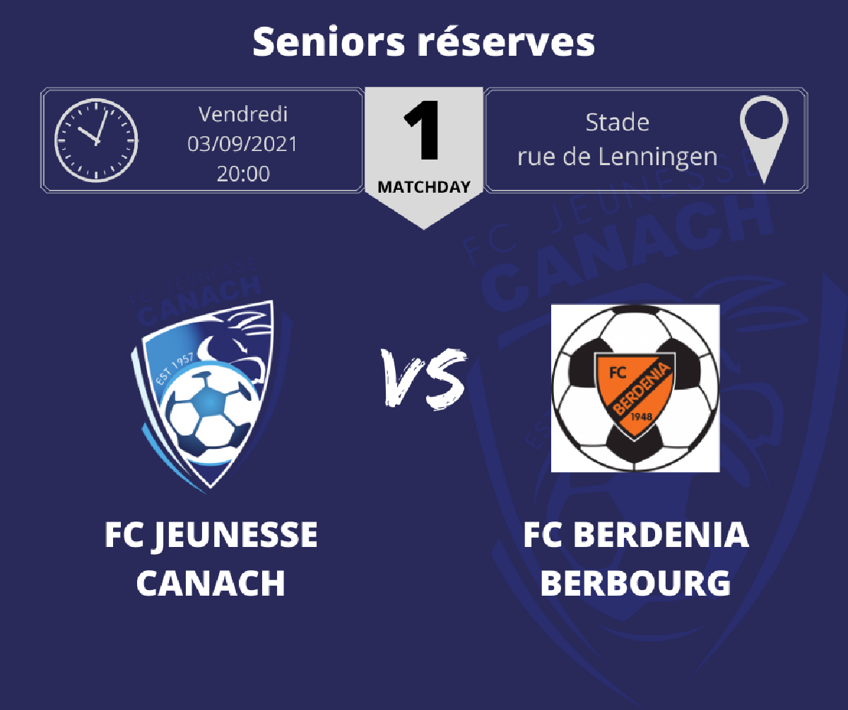 Début de championnat pour les seniors réserves