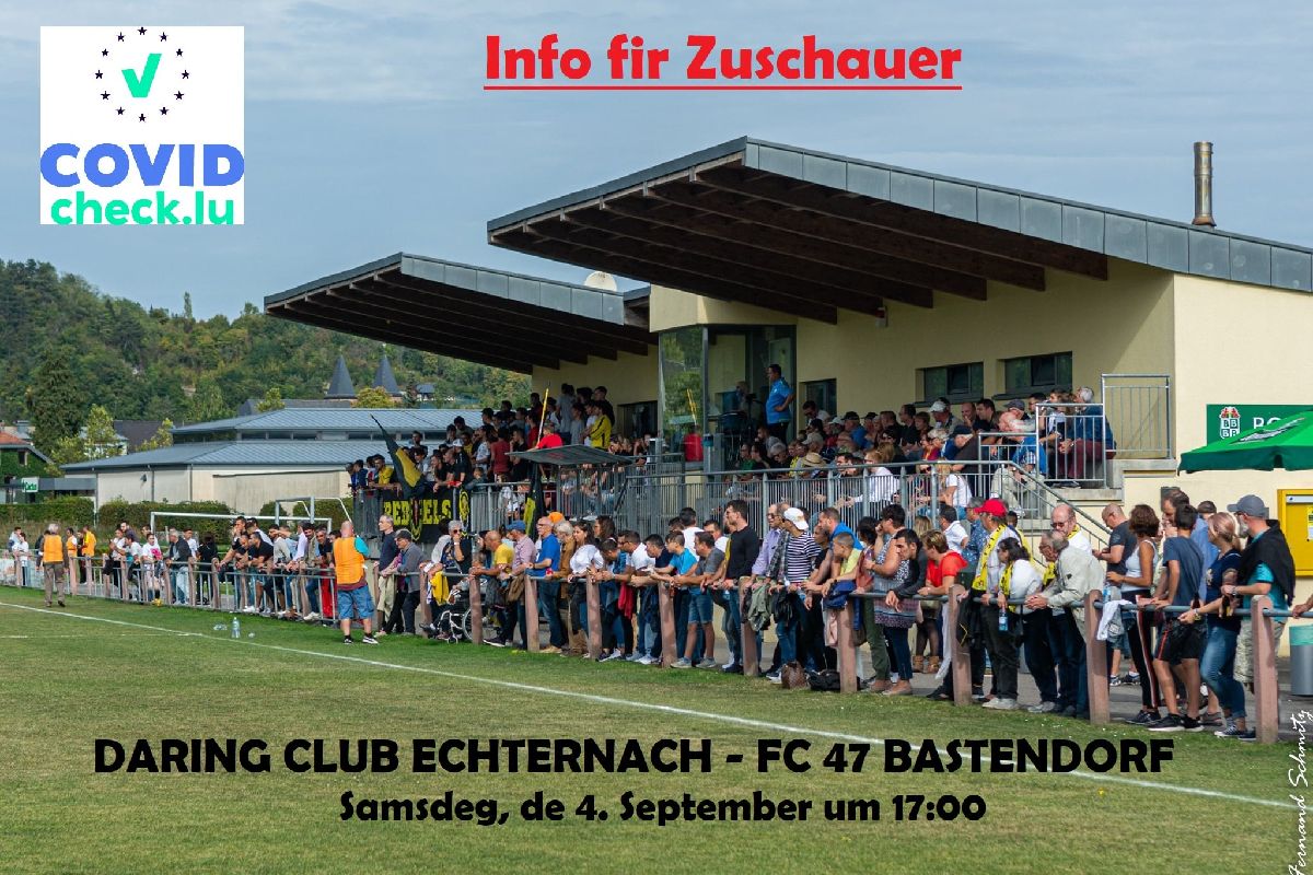 Info fir Zuschauer