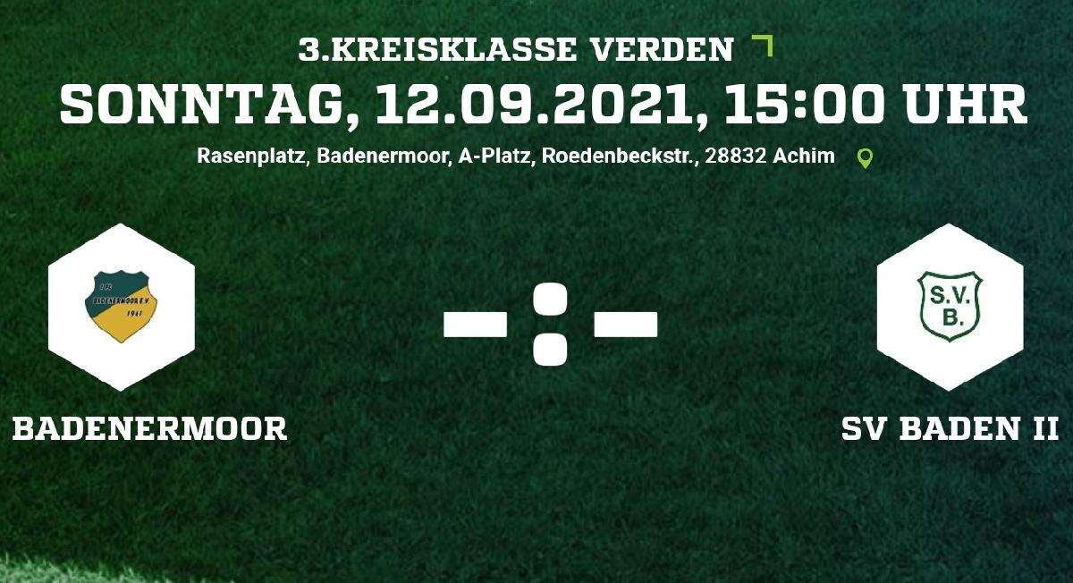 MATCHDAY 12.09.21 