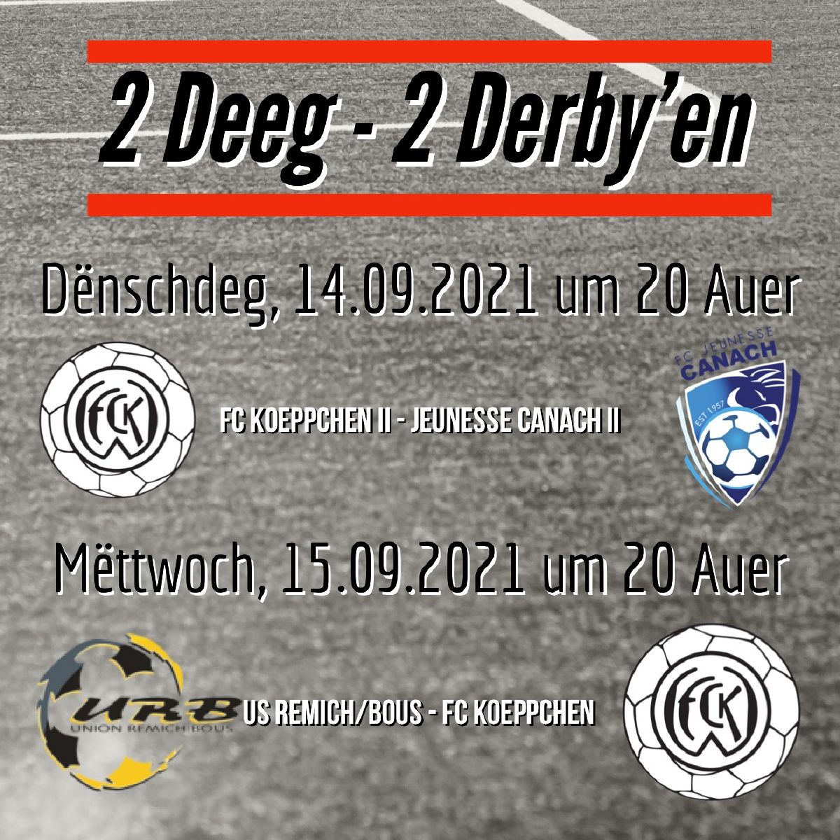 2 Deeg - 2 Derby'en 2 Deeg - 2 Derby'en