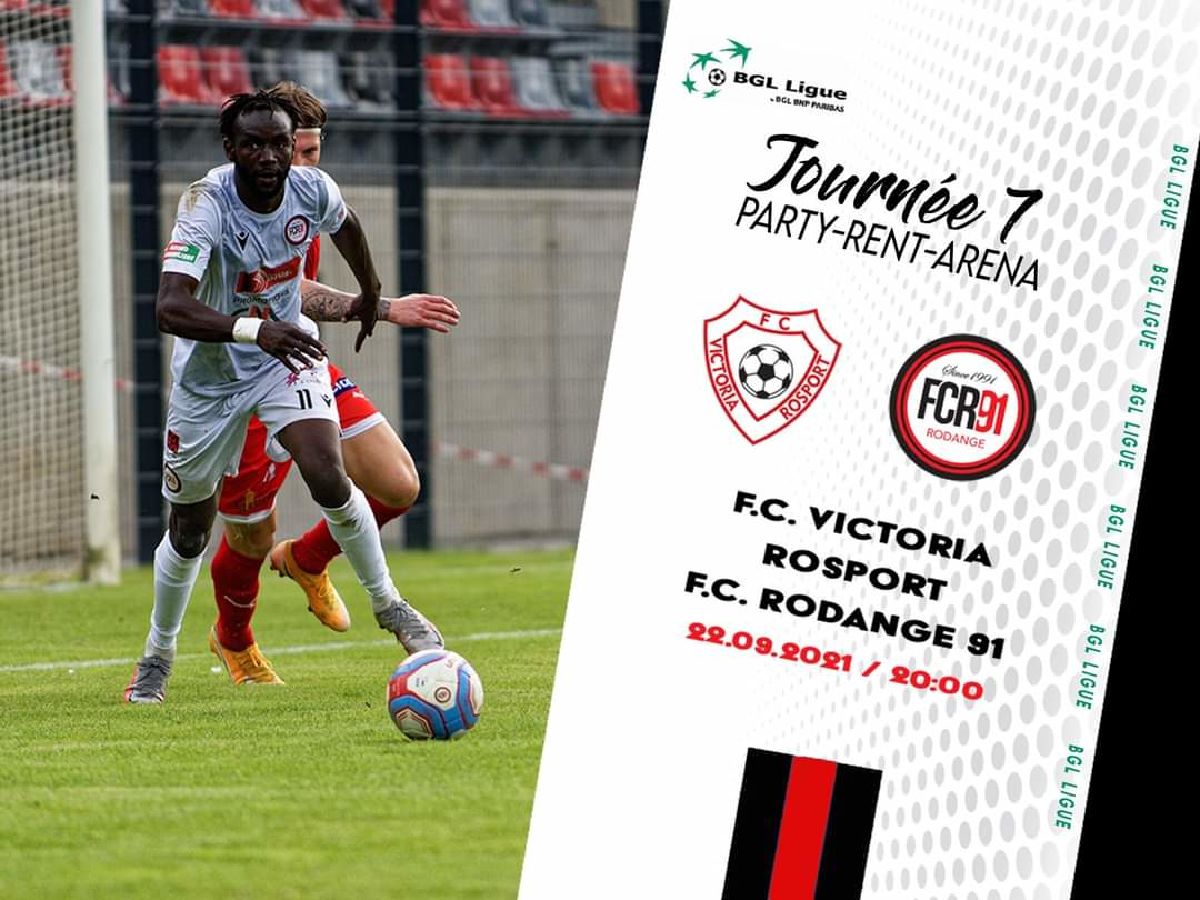 F.C. Victoria Rosport - F.C. Rodange 91