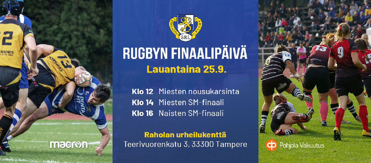 Rugbyn finaalipäivä 25.9.