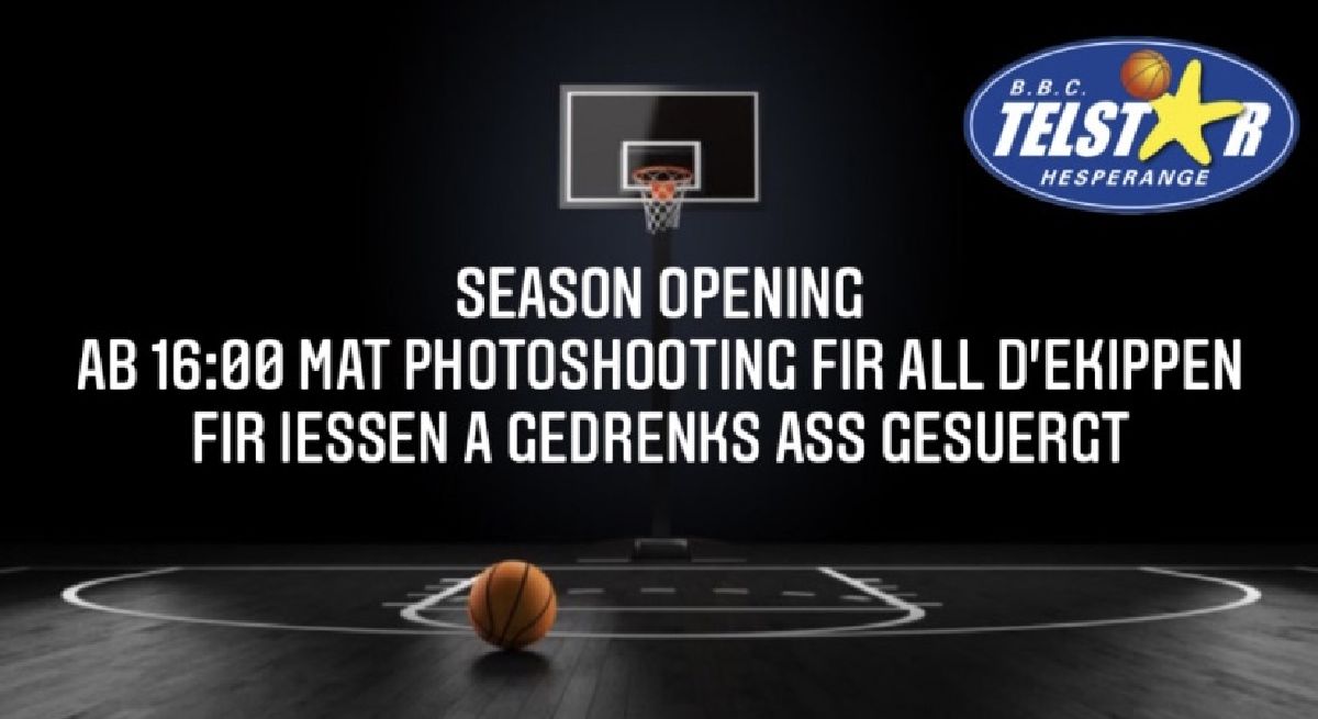 Season Opening den 26.09.2021 Season Opening den 26.09.2021