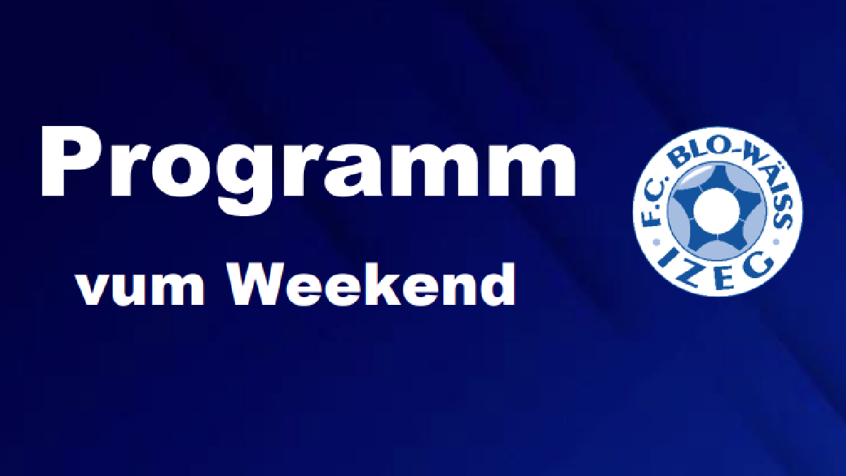 PROGRAMM VUM WEEKEND (24.09. - 28.09.) PROGRAMM VUM WEEKEND (24.09. - 28.09.)