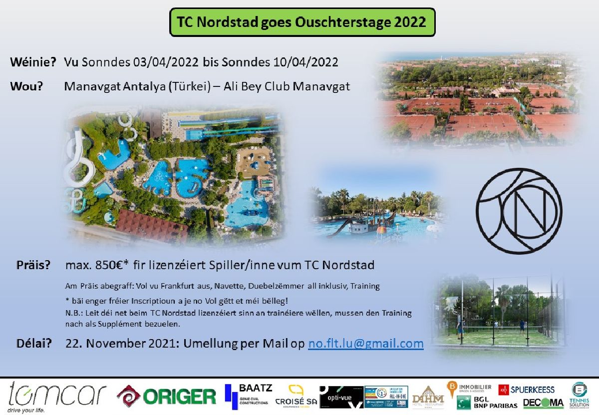 Ouschterstage 2022 Ouschterstage 2022