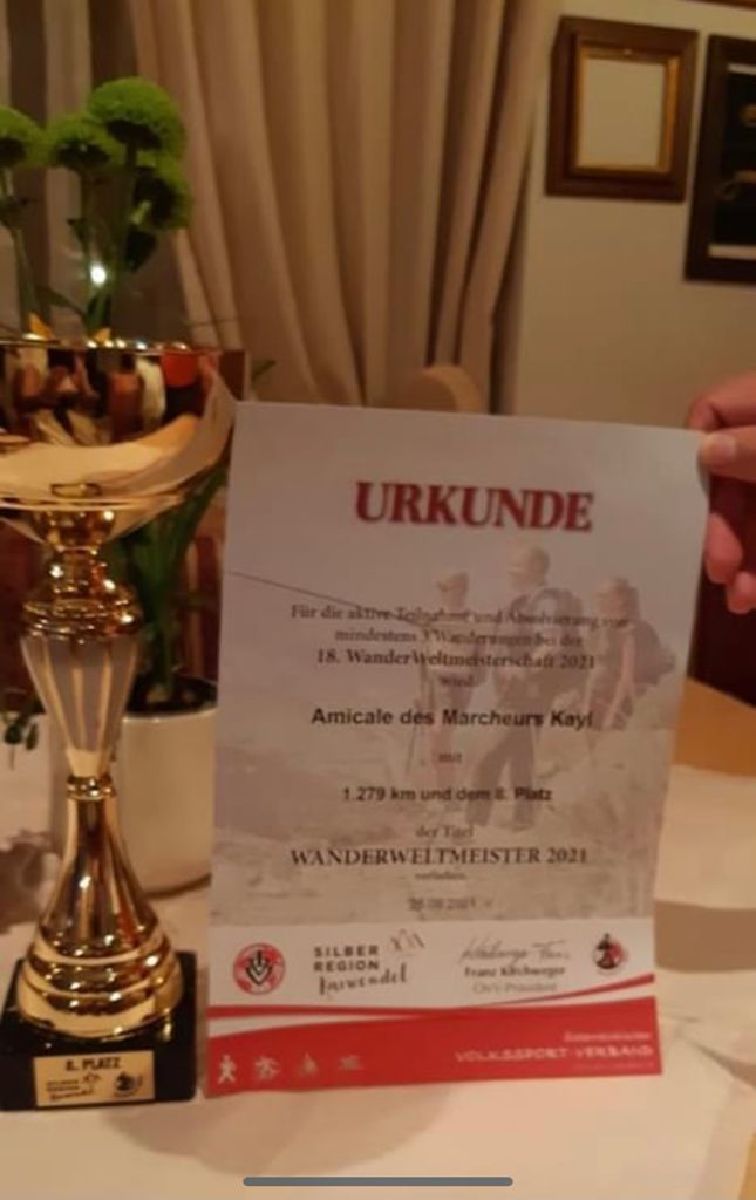 Mir gratuléieren der AMK fir hir 8ten Platz op der WM