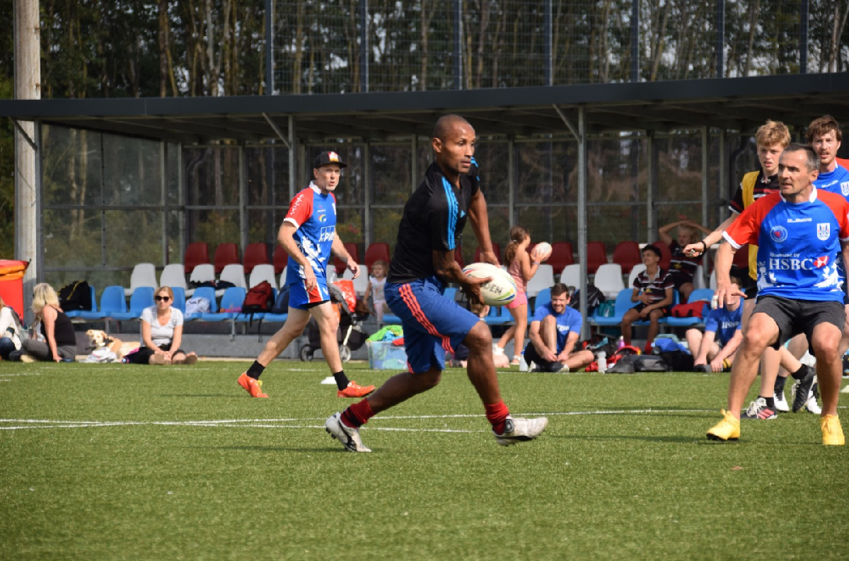 Touch rugby raises money for cancer charity